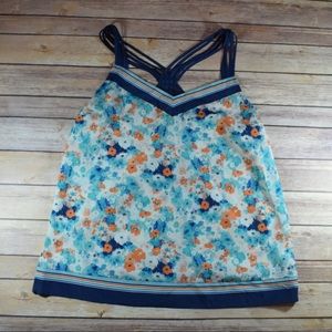 Lauren Conrad Floral Tank